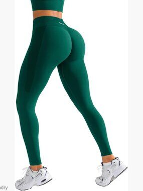 High Waist Tummy Control Butt Lifting Leggings Seamless Workout Gym Running